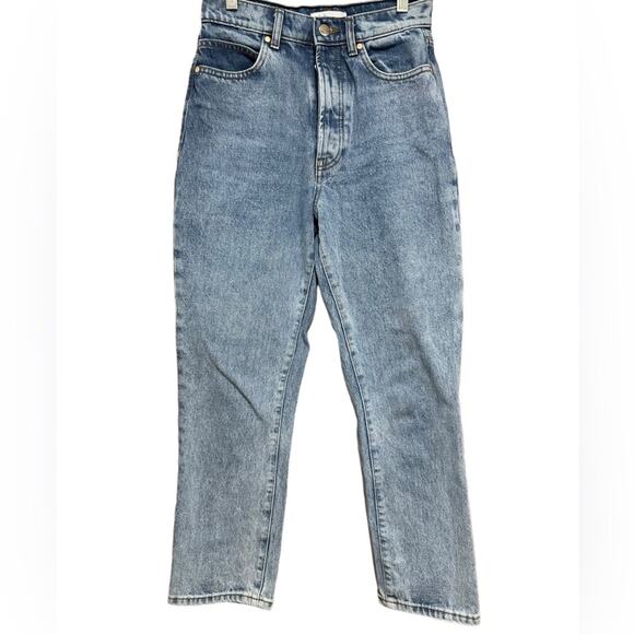 Betro Simone Stone Washed High Waist Tapered Jeans Size 25 - Picture 1 of 7